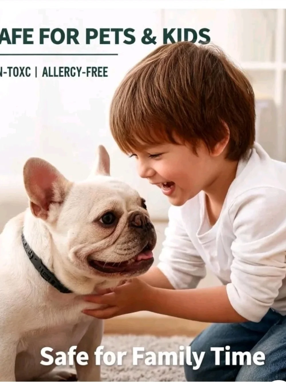 Two Pink Dog Collar - Comfortable Waterproof Pet Collar